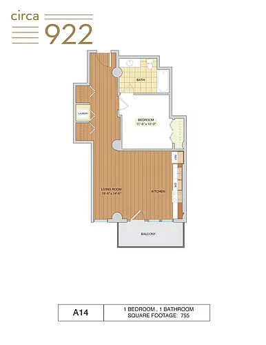 Floor plan A14