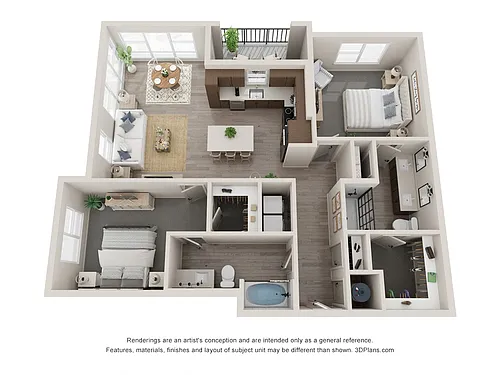 Floor plan B2E