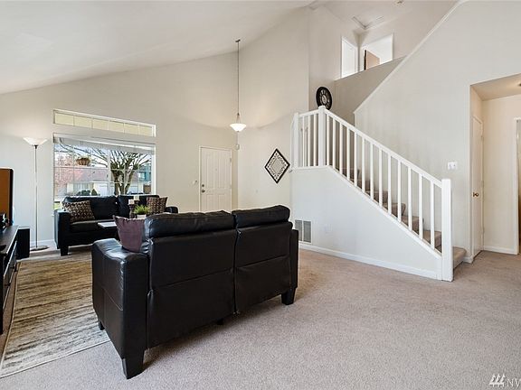 Open stair rail.