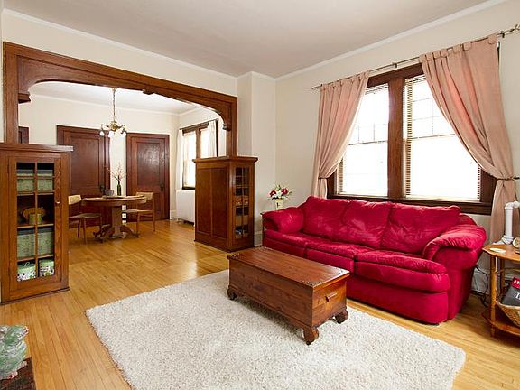 Living room to dining room