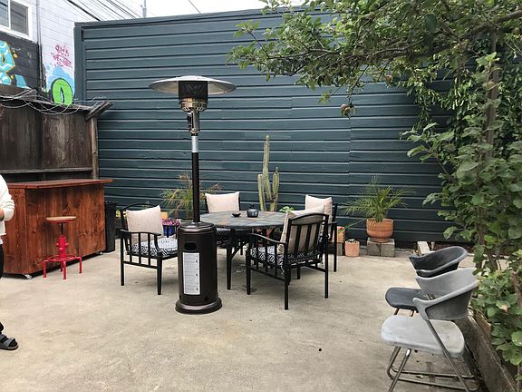 Great, sunny background shared with very friendly tenants in small four unit building.