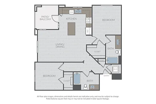 Floor plan Sunset Cliffs