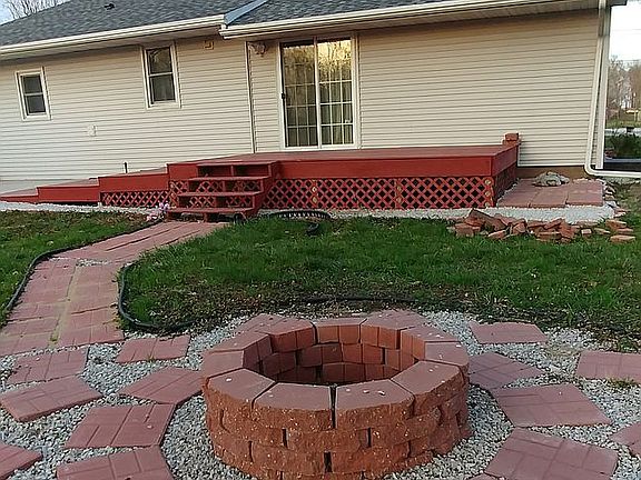 Fire pit built 2017