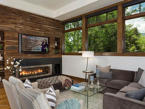 Living Room and Fireplace