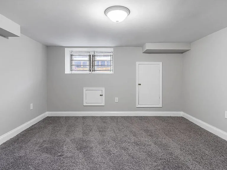 Basement bedroom