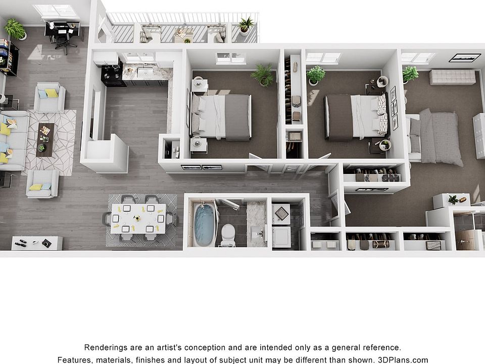 Olympic Gardens_Unit 7_3 Bed Olympic Gardens_Unit 7_3 Bed