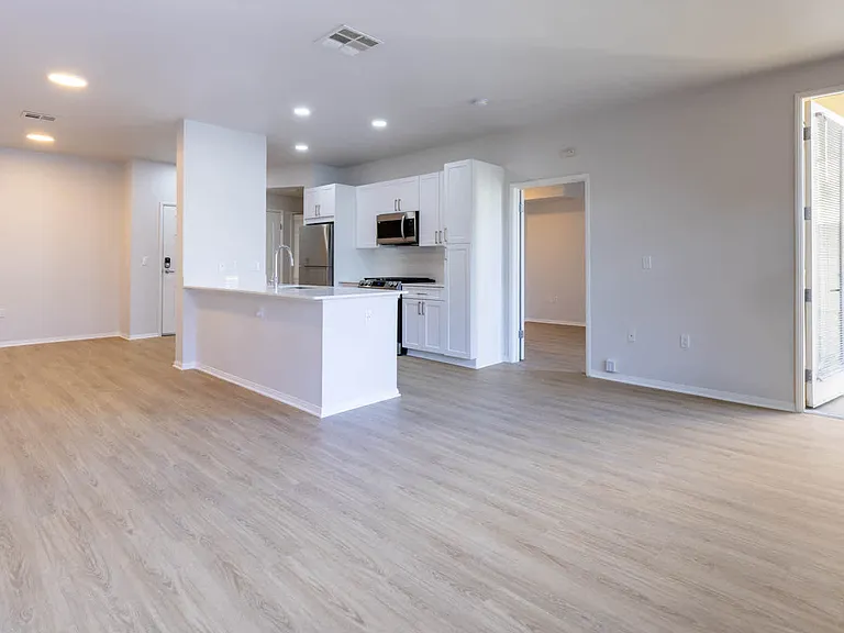 Living Room with Hard Surface Flooring