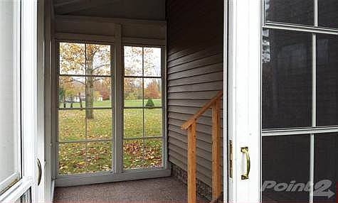 Your lovely screened in porch or 3 season room with vinyl windows.  Enjoy, relax...