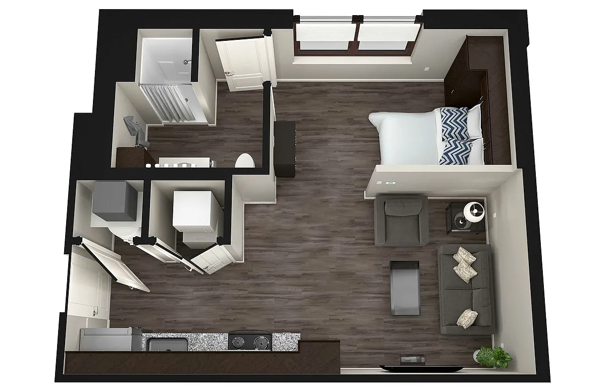 Floor plan Studio