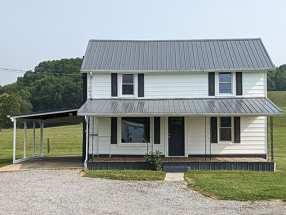 Front view of house.