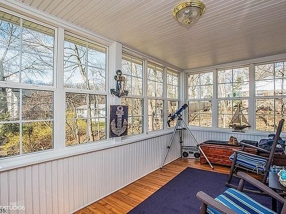 Front Porch with view to the Lake