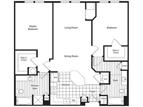 Floor plan B8