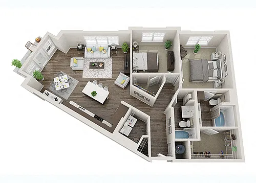 Floor plan BARNES