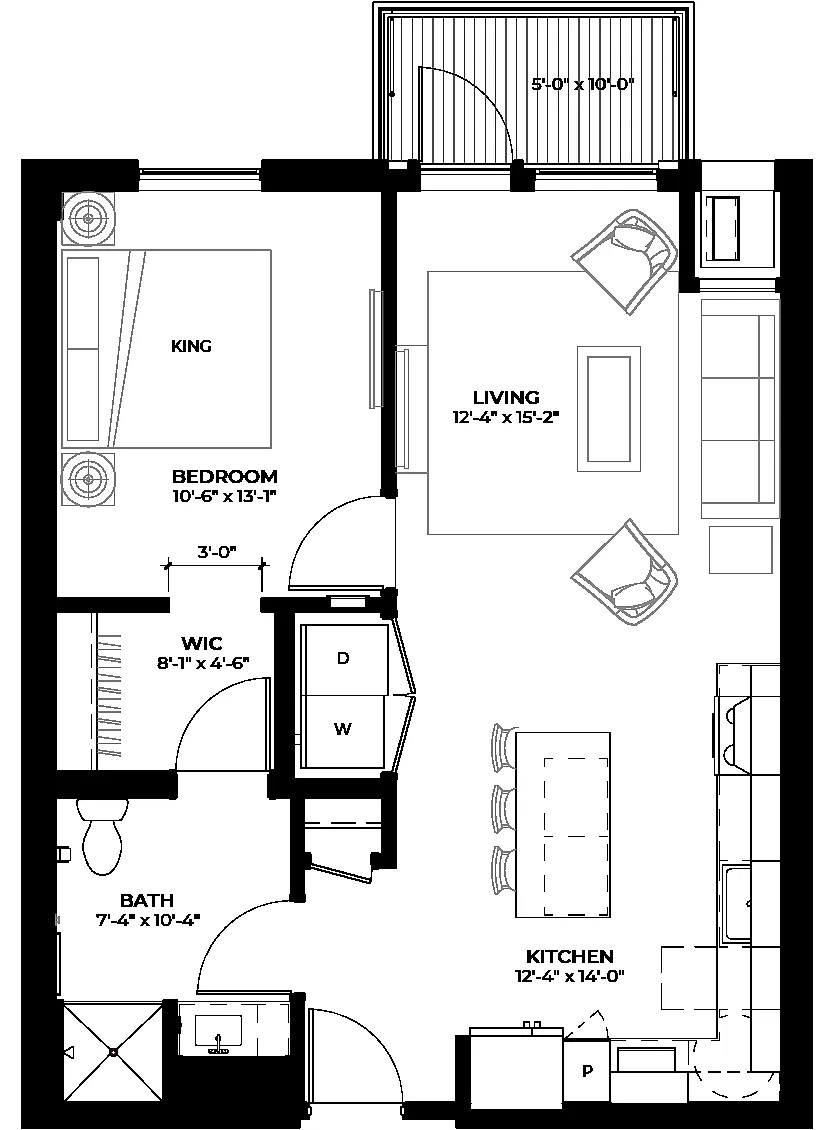 Floor plan Neem (A1a)