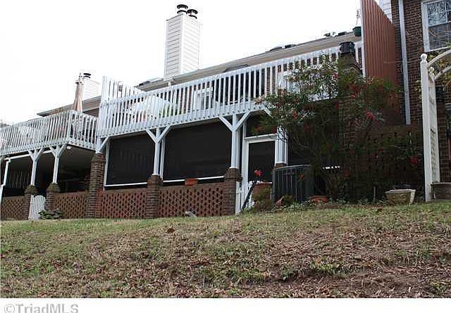 Deck and screen porch