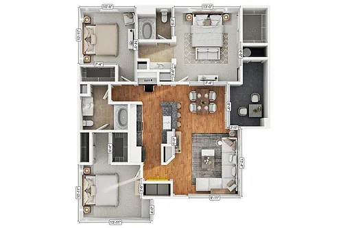 Floor plan 3A2