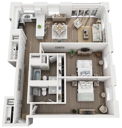 Floor plan M Floor Plan