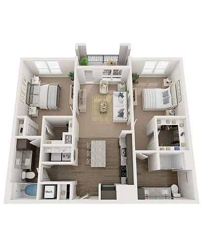 Floor plan B11