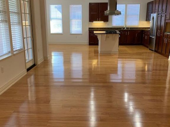 Open concept floor plan