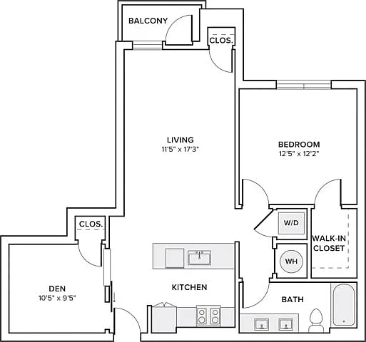 Floor plan A14D