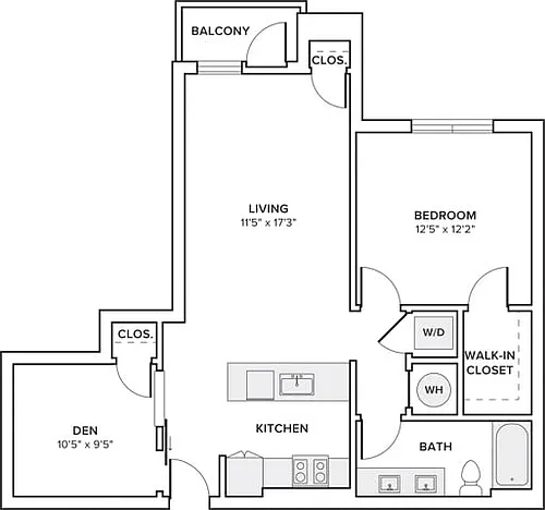 Floor plan A14D