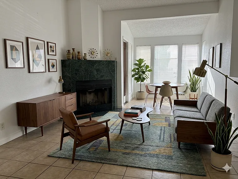 Family Room - Virtually Staged