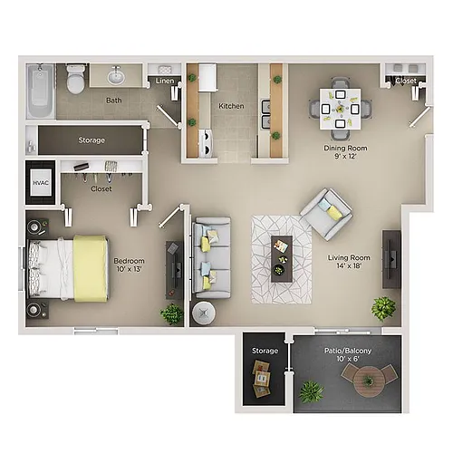 Floor plan Garden I