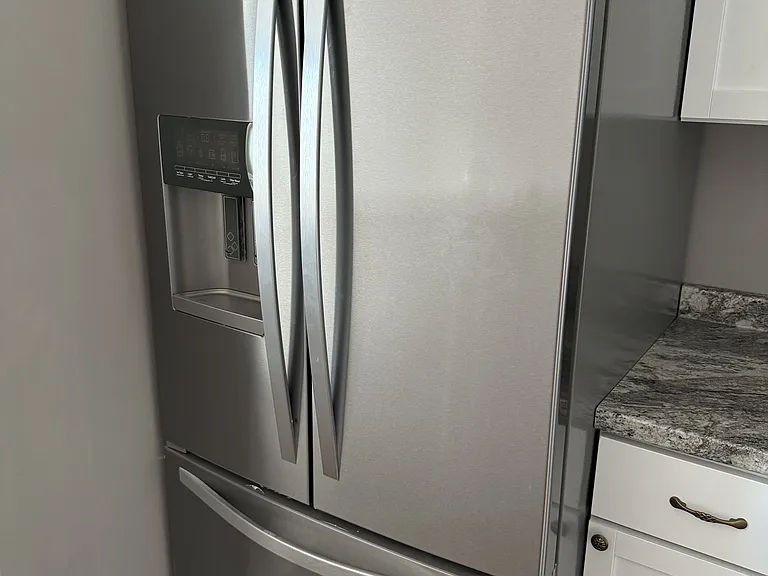 New stainless steel appliances