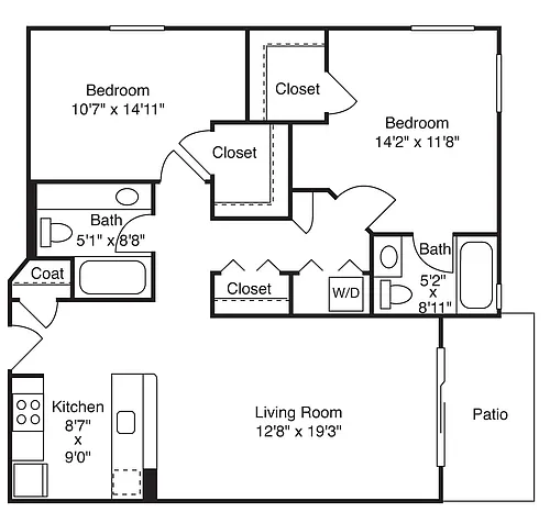 Floor plan 1000