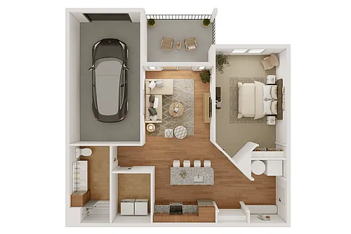 Floor plan The Asher