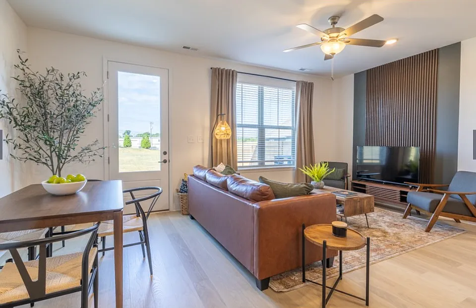 Example photo from the builders model home. The unit is still under construction. The unit is not furnished.