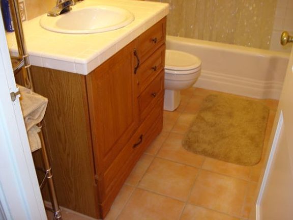 Tuscan feel bath