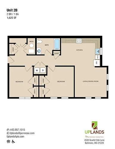 Floor plan 2B