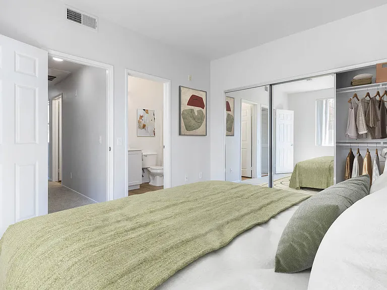 Carpeted Bedroom