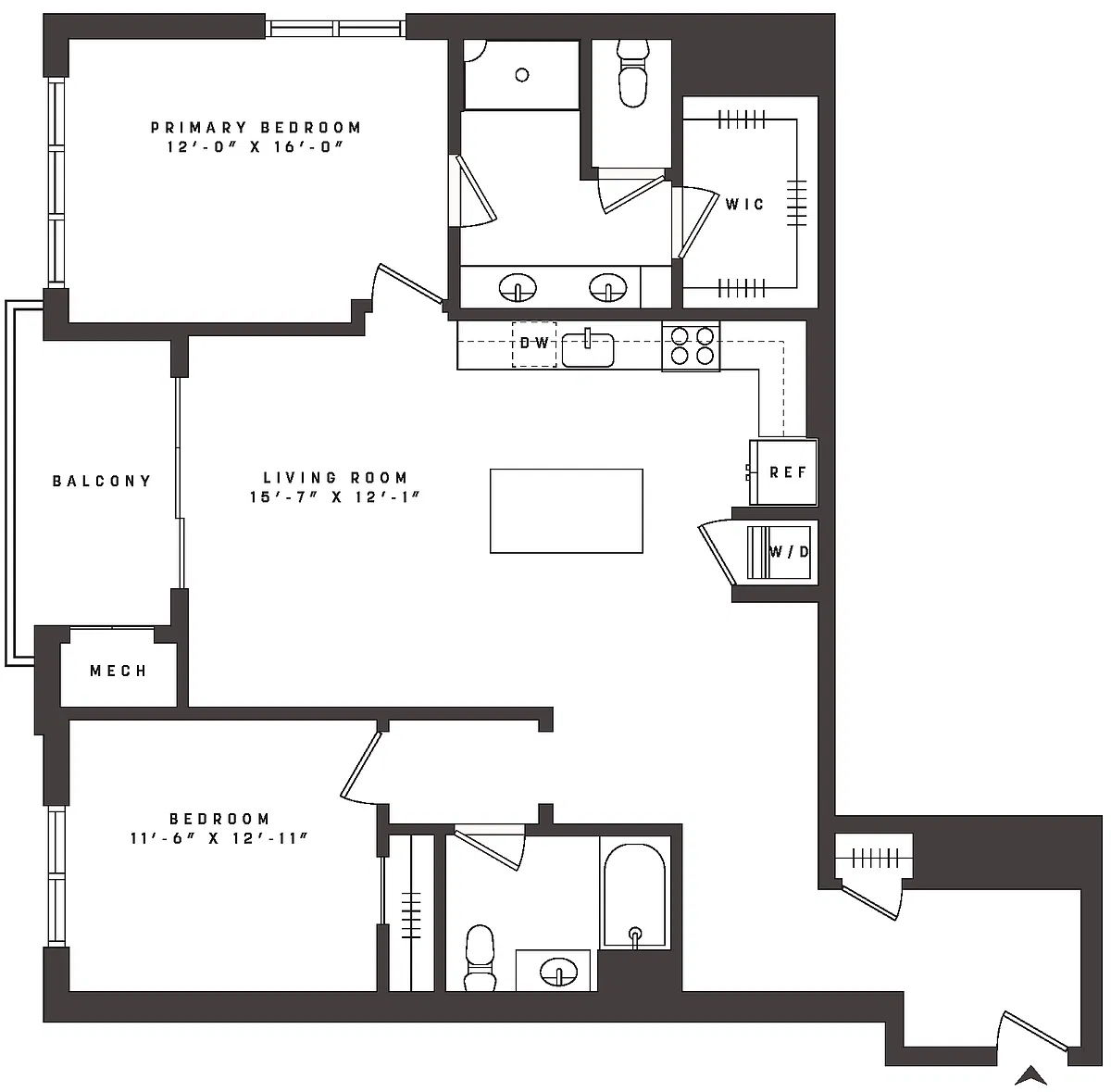 Floor plan B07
