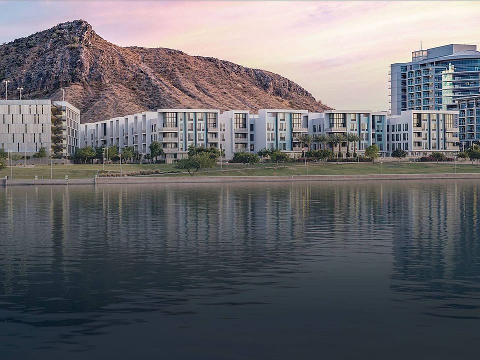 SALT Apartments nestled between Tempe Town Lake & A-Mountain in Downtown Tempe