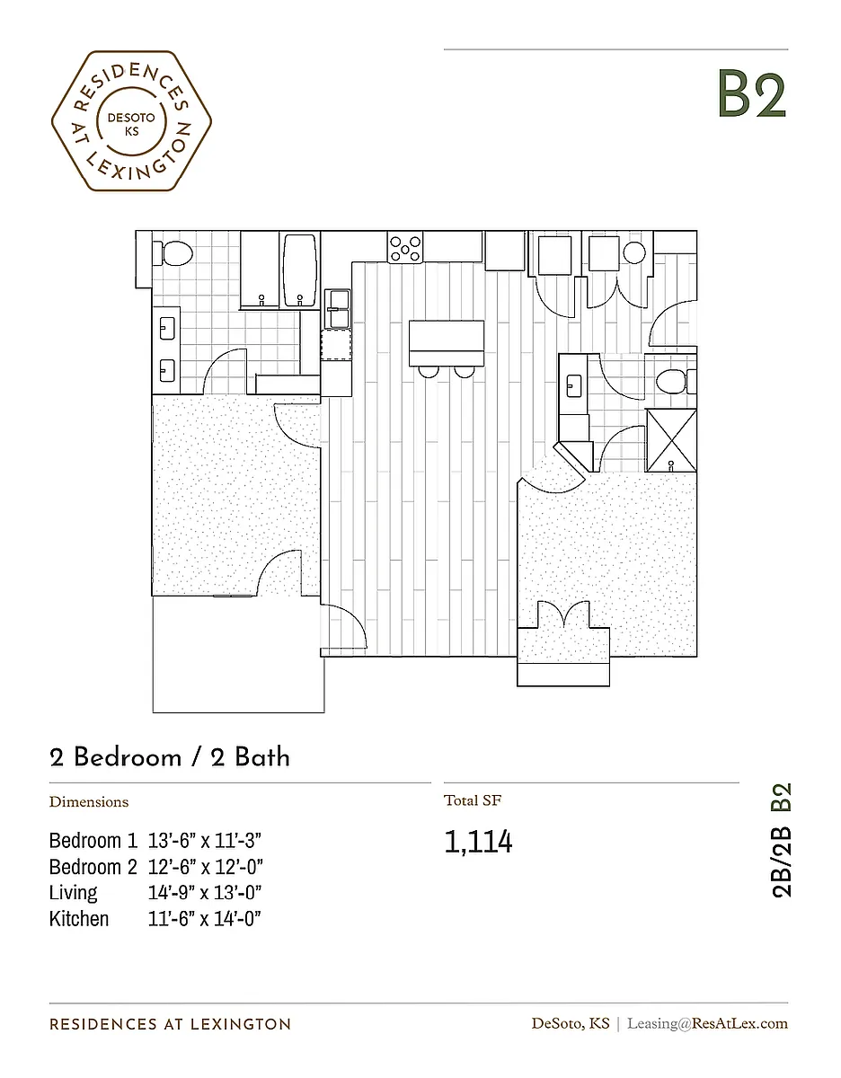 Floor plan B2
