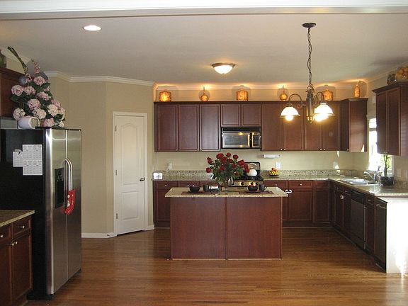 Spacious Kitchen with a lot of storage, breakfast area and open to Family Room