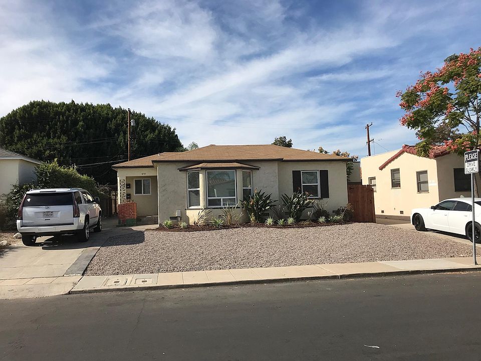Front house of the 2 on lot