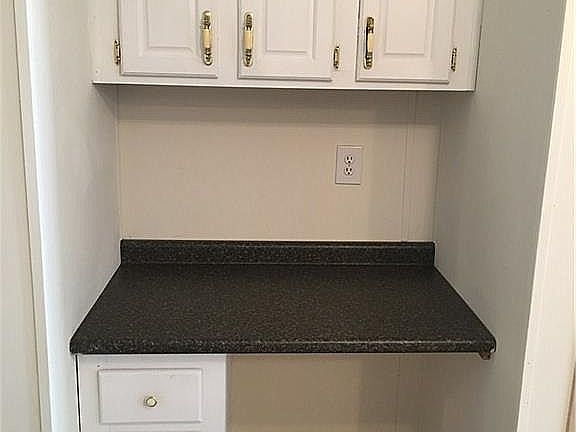 Desk/ coffee bar in kitchen