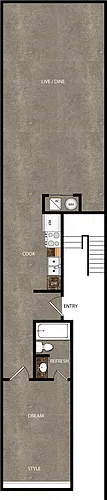 Floor plan Warehouse A107