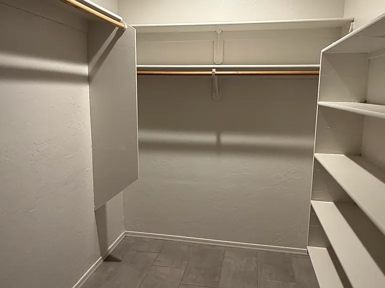 primary closet (full, large walk-in)