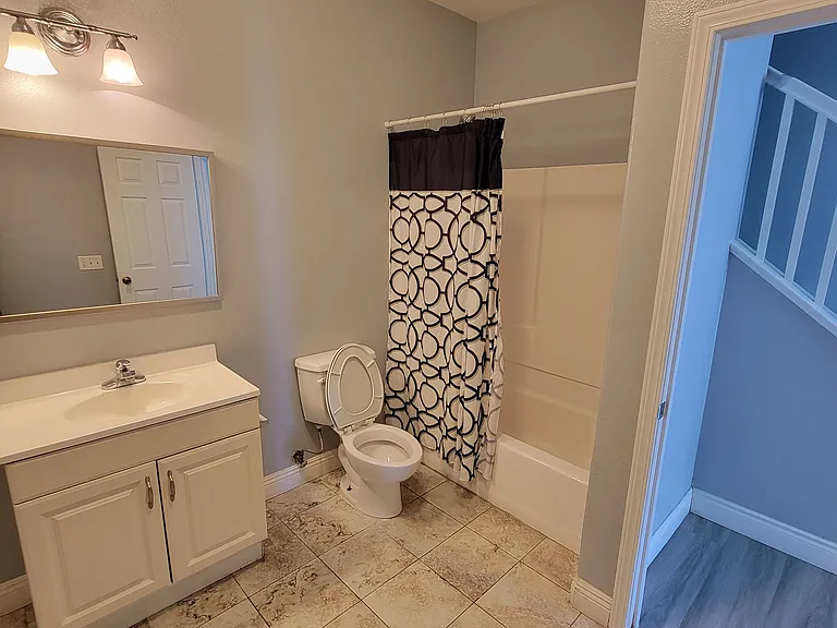 downstairs full bathroom