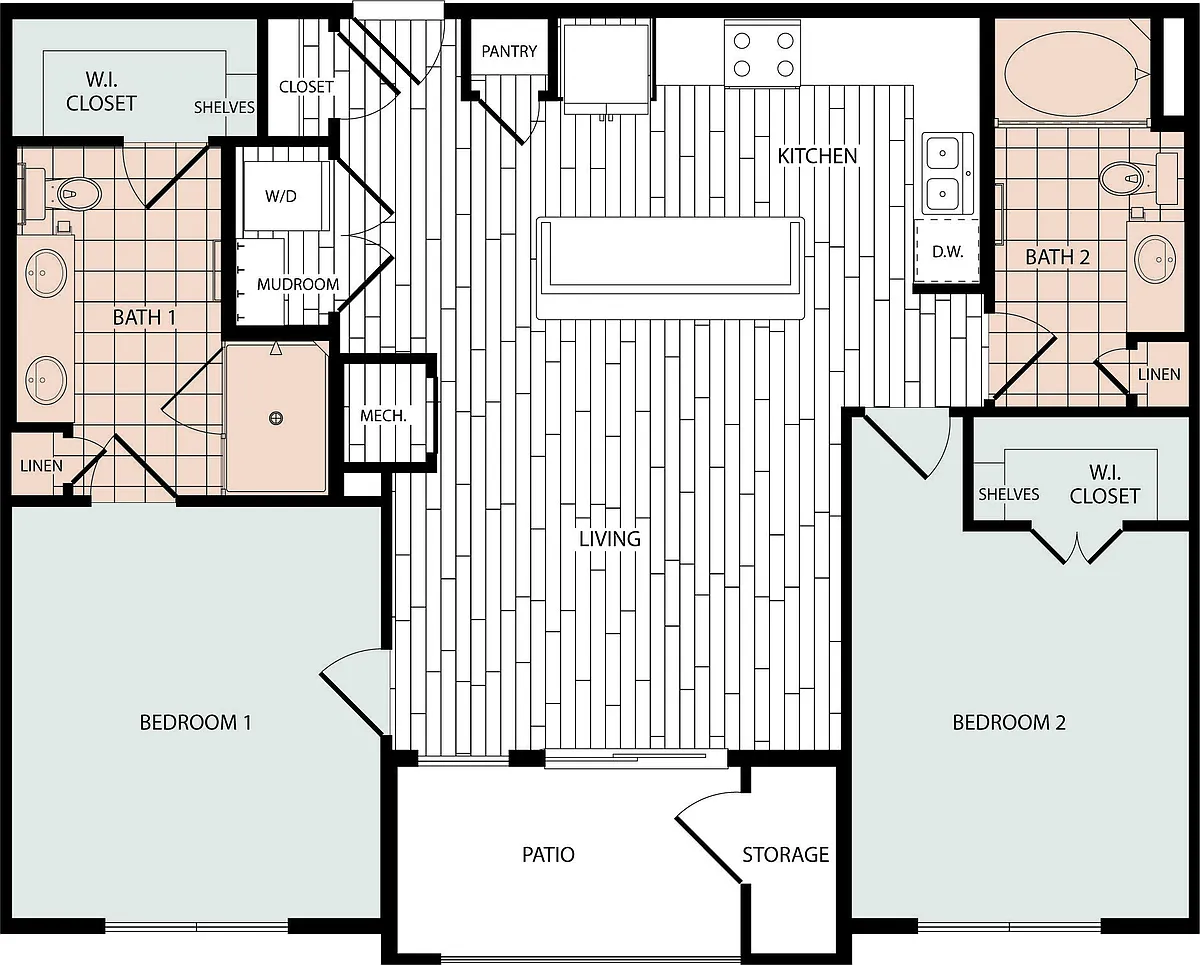 Floor plan C1