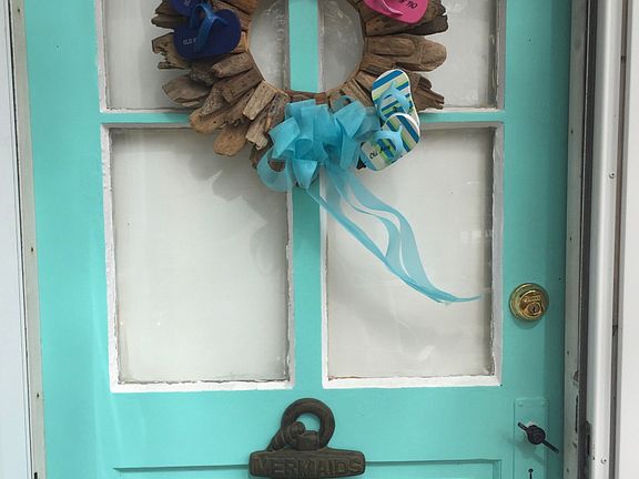 Beach Back Deck Door!