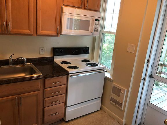 Newly renovated kitchen with separate entrance to the second porch