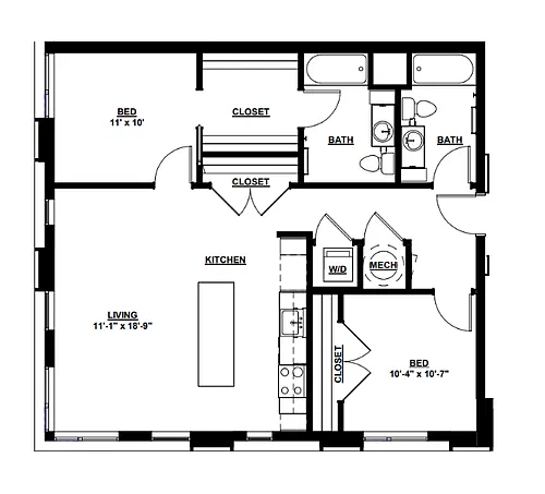 Floor plan Vellum