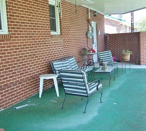 Back patio