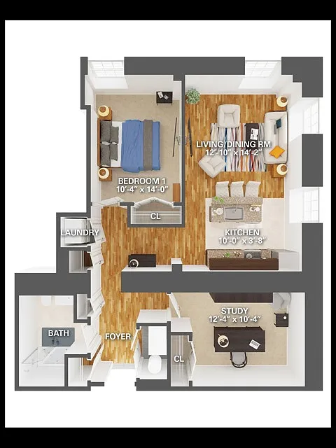 Floor plan Farrier