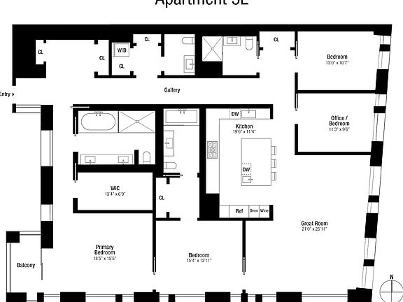 2nd image of 601 Washington St APT 5E